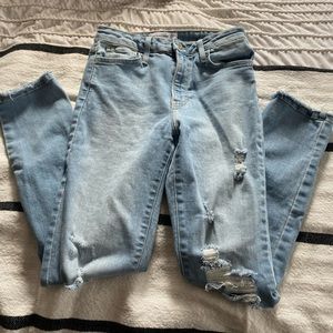 Just Black Denim Straight Leg Jean